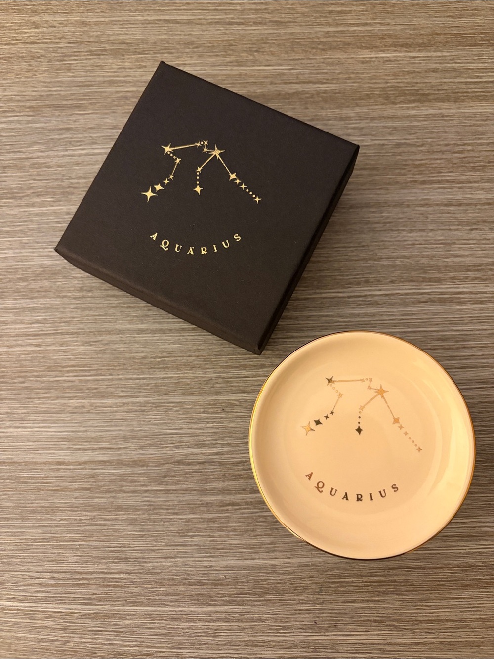 Fringe Studio Zodiac Trinket Dish (Aquarius)